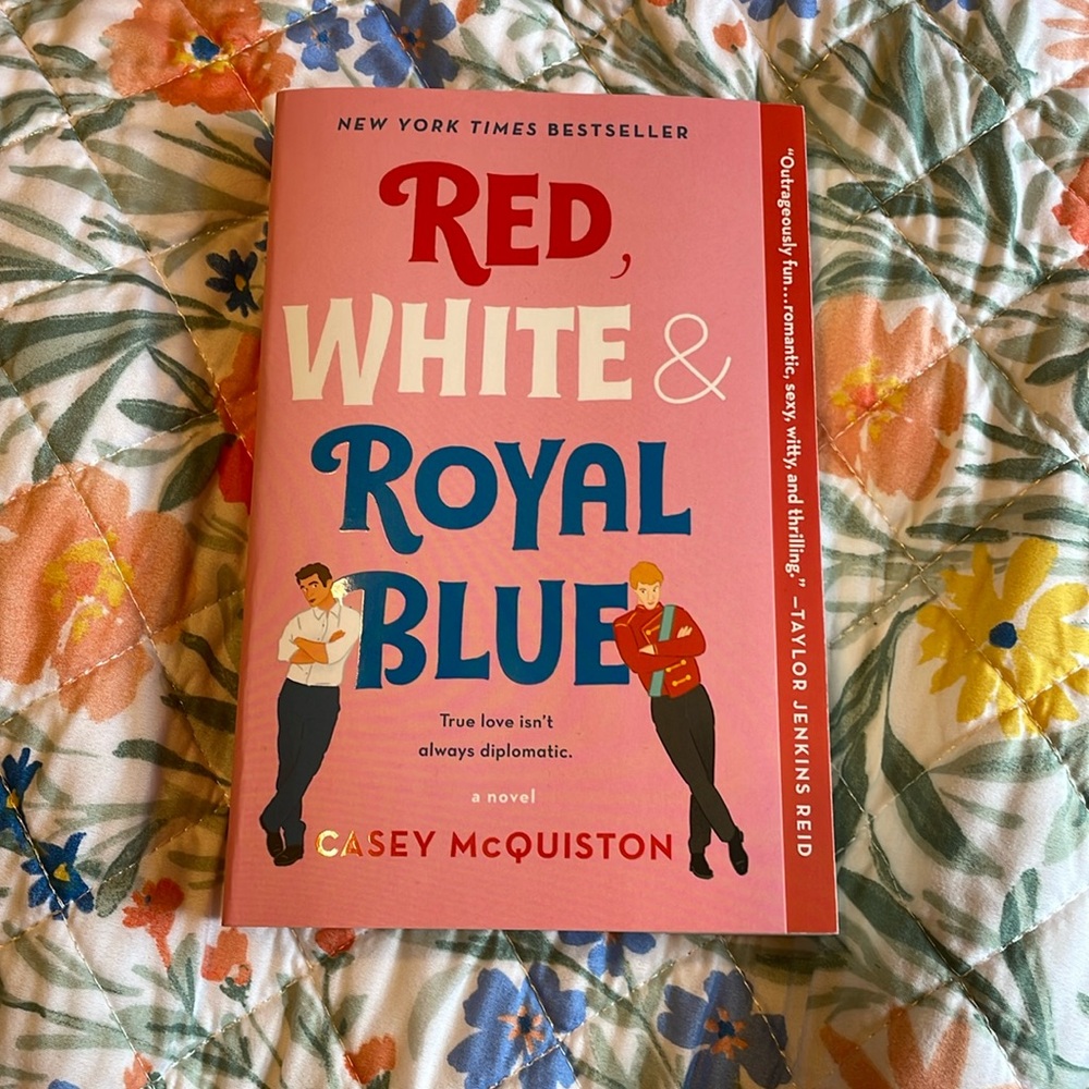 Red,White & Royal Blue Book